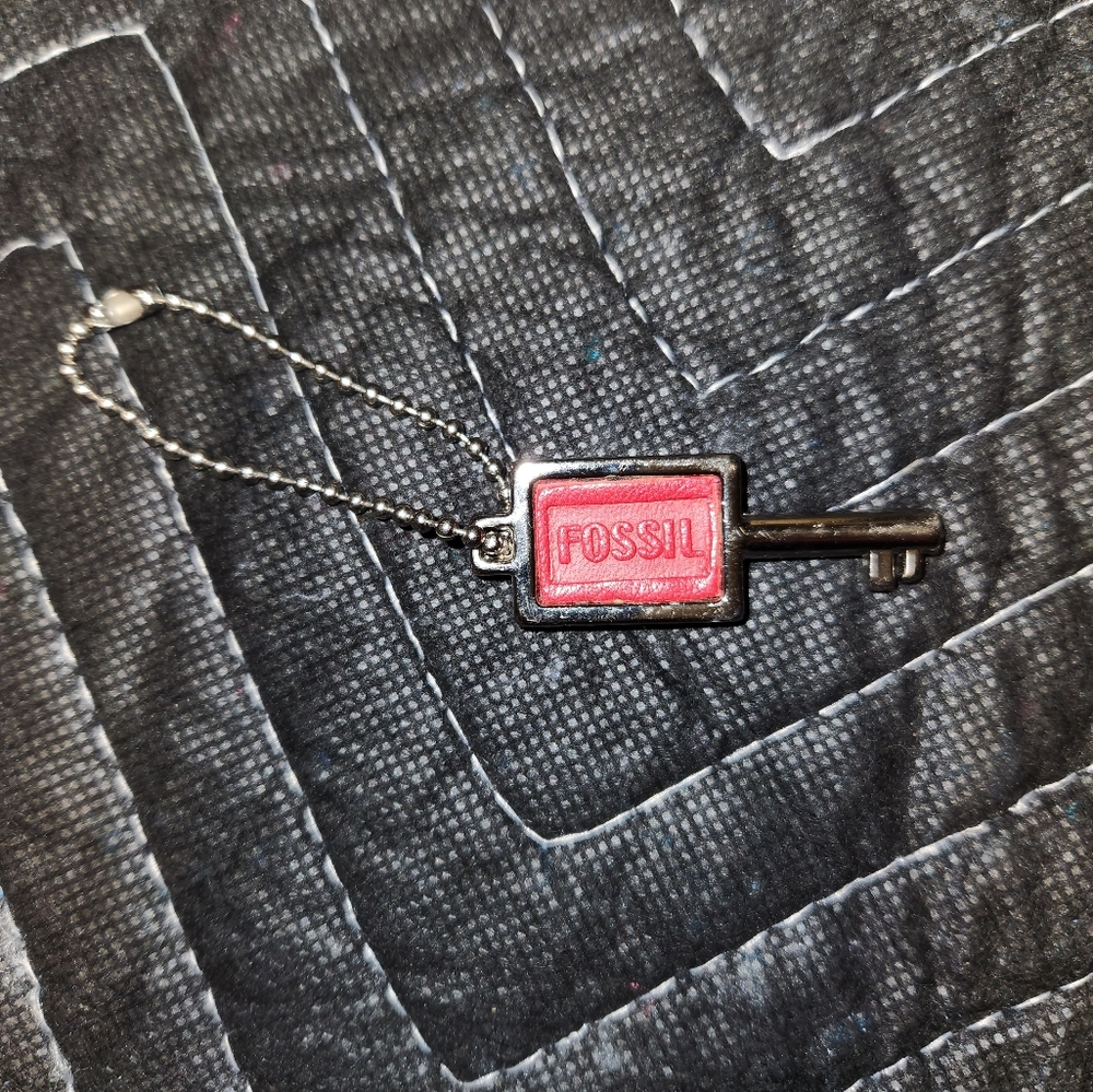 Fossil Key Keychain